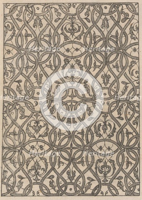 Copies after the 'Livre contenant passement de moresques' (plate 9), 19th century (?). Creator: Jacques Androuet Du Cerceau.