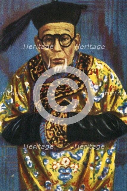 Lon Chaney in "Mr. Wu", c1928. Creator: Unknown.