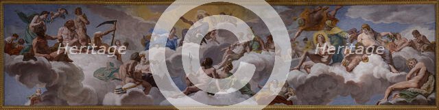 The Council of Gods, 1625. Creator: Lanfranco, Giovanni (1582-1647).