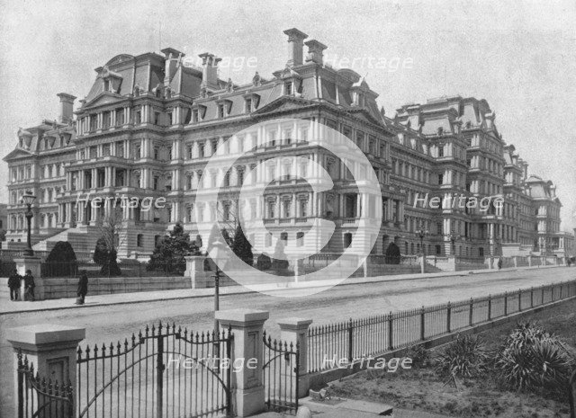Army and Navy Building, Washington DC, USA, c1900. Creator: Unknown.