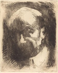 Gabriele D'Annunzio, 1917. Creator: Paul Albert Besnard.