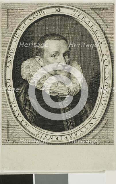 Gerard van Schoonhoven, 1628. Creator: Willem Jacobzoon Delff.