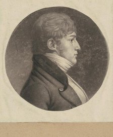 James Latimer Cuthbert, 1798-1803. Creator: Charles Balthazar Julien Févret de Saint-Mémin.