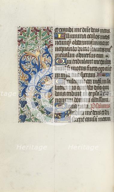 Book of Hours (Use of Rouen): fol. 75v, c. 1470. Creator: Master of the Geneva Latini (French, active Rouen, 1460-80).