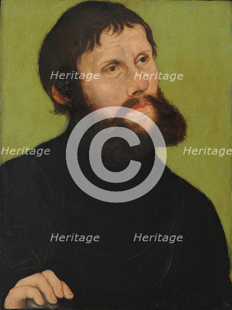 Portrait of Luther (1483-1546) as Junker Jörg, 1521.