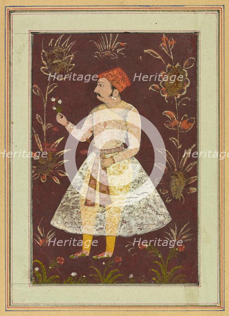 Rajput Nobleman, ca. 1630-1640. Creator: Unknown.