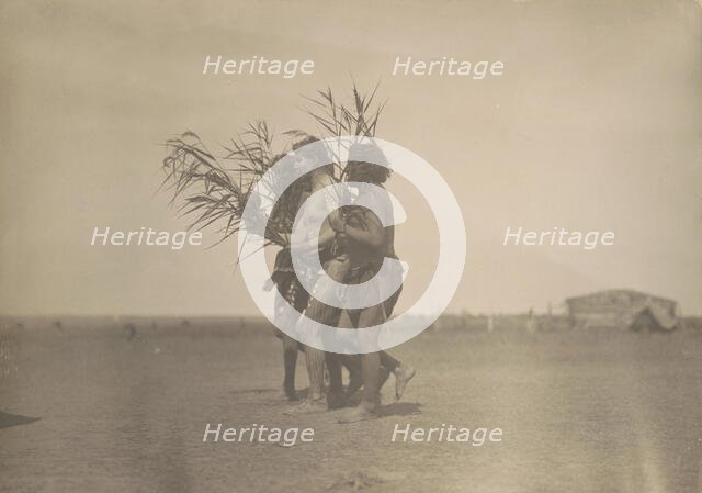 Arikara Medicine Ceremony-The Ducks, c1908. Creator: Edward Sheriff Curtis.