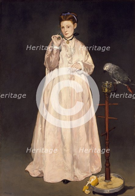 Young Lady in 1866, 1866. Artist: Manet, Édouard (1832-1883)