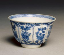 Tea Cup, c. 1690. Creator: Unknown.