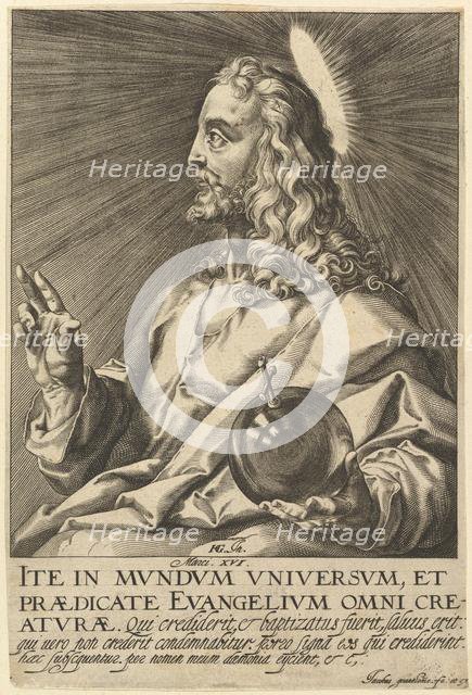Christ, from Christ and the Twelve Apostles, before 1609. Creator: Jacques Granthomme.