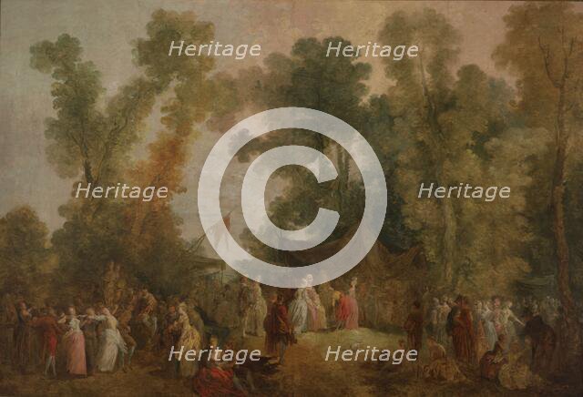 Kermis in the Park, 1785. Creator: Jean Pierre Norblin.