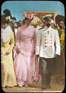 Tsar Nicholas II of Russia and Tsarina Alexandra, c1894-c1917. Artist: Unknown