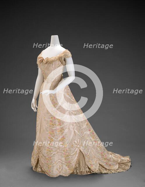 Ball Gown, about 1900. Creator: G. and E. Spitzer.