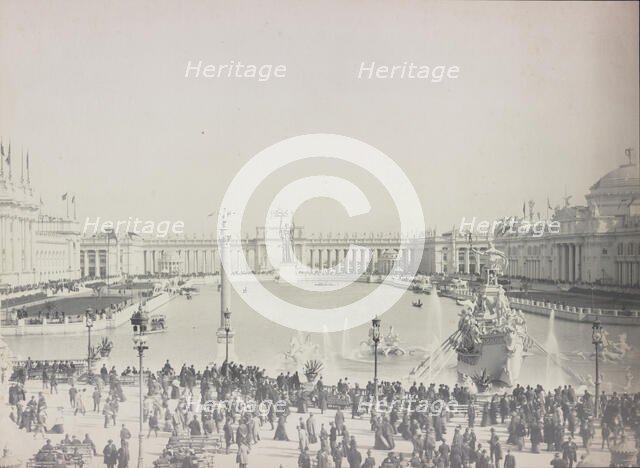 World's Columbian Exposition, Chicago, Illinois, 1893. Creator: Frances Benjamin Johnston.