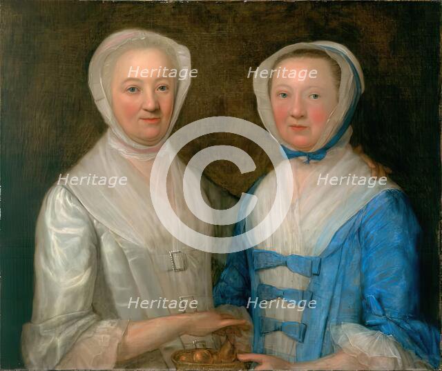 Two Daughters of George Alexander, Advocate, 1740s. Creator: John Alexander.