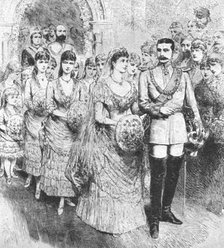 'The Marriage of Princess Beatrice with Prince Henry of Battenberg...1885', (1901).  Creator: Unknown.