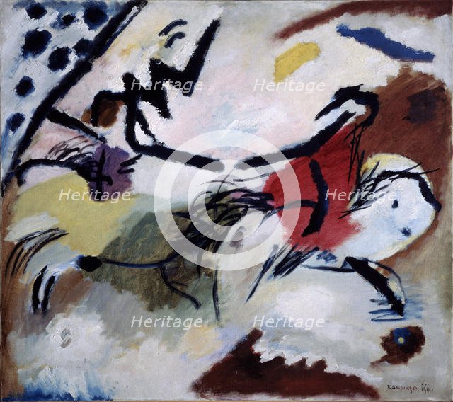 Improvisation 20, 1911. Artist: Kandinsky, Wassily Vasilyevich (1866-1944)