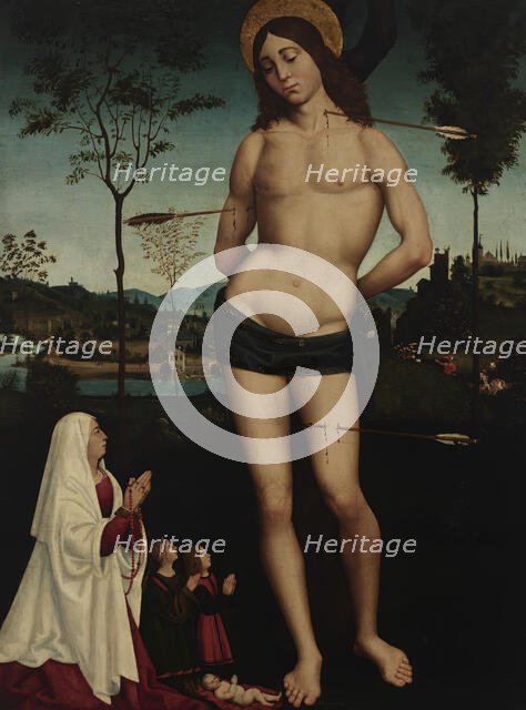 Saint Sebastian, c1505. Creator: Antonio Rimpacta.