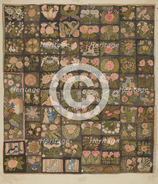 Caswell Carpet, c. 1936. Creator: Dorothy Lacey.