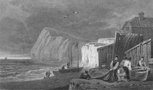 'Shakeseare's Cliff, Dover. Kent', 1831.  Artists: Henry Gastineau, Henry Adlard.