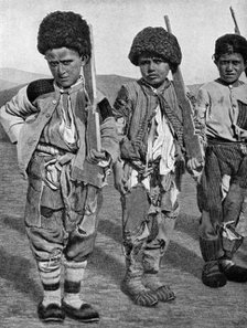 Boys from Artemid, Armenia, 1922.Artist: Maynard Owen Williams