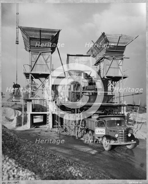Filton Airfield, South Gloucestershire, 22/01/1947. Creator: John Laing plc.
