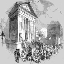 'Moorfields Chapel; Easter Sunday', 1854. Creator: Unknown.