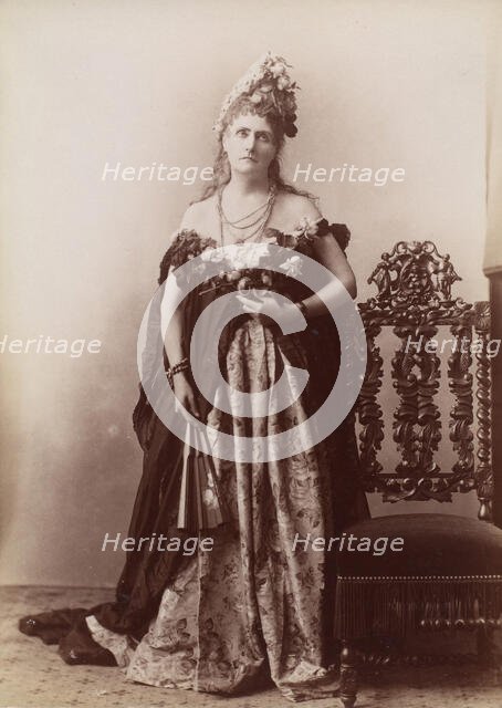 [Countess de Castiglione, from Série des Roses], 1895. Creator: Pierre-Louis Pierson.