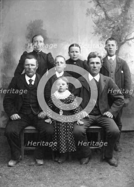 Group portrait, 1905-1910.  Creator: Per Persson.