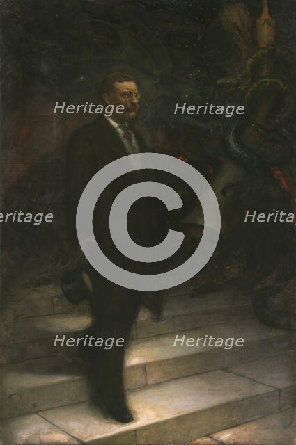 Theodore Roosevelt, c. 1908-1910. Creator: Sigismund De Ivanowski.