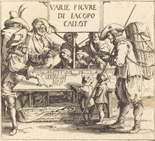 Frontispiece for "Varie Figure", c. 1621. Creator: Jacques Callot.