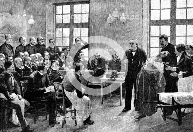 Jean Martin Charcot, French neurologist and pathologist, 1887. Artist: Anon