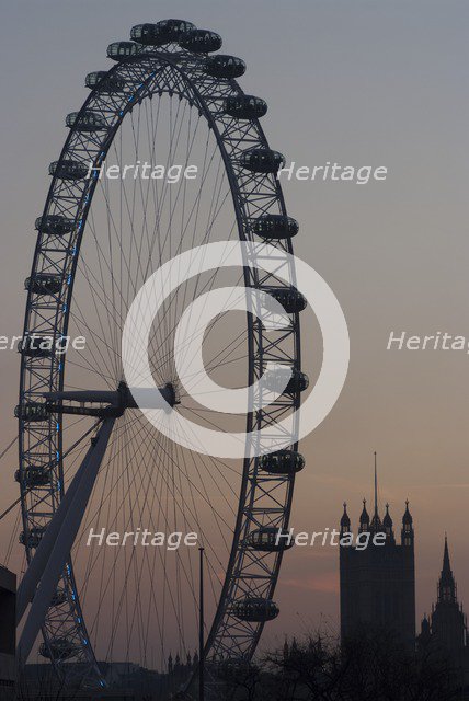 South Bank views, 2007. Creator: Ethel Davies.