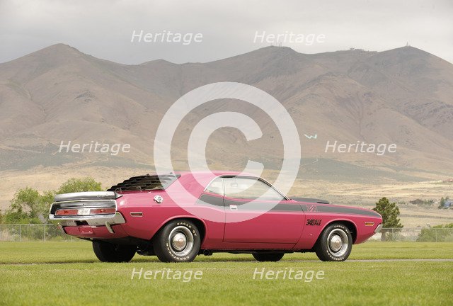 Dodge Challenger TA 1970. Artist: Simon Clay.