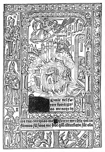 'From Horae ad usum Romanum', 1903. Artist: Denis Meslier.