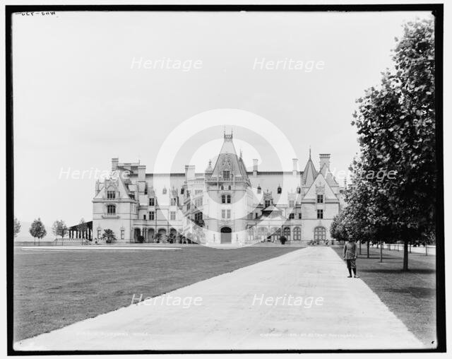 Biltmore House, c1902. Creator: William H. Jackson.