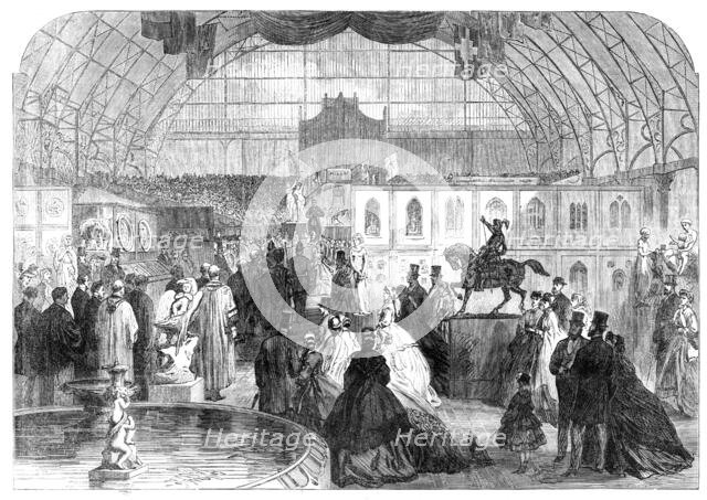 Opening of the North-East London Exhibition of Arts and Manufactures at the Agricultural Hall, 1865. Creator: Unknown.