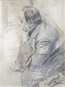 Portrait of Edgar Degas. Creator: Boldini, Giovanni (1842-1931).