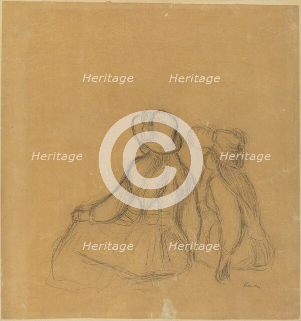 Girlhood, c. 1890. Creator: Pierre-Auguste Renoir.