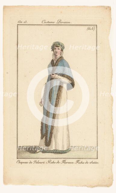 Journal of Ladies and Fashions, 1804-1805. Creator: Anon.