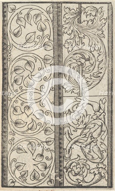 Esemplario di lavori, page 6 (recto), August 1529., August 1529. Creator: Nicolò Zoppino.