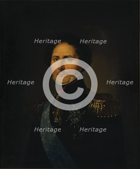 Portrait of Charles XIV John (1763-1844), King of Sweden, 1831. Creator: Södermark, Olof Johan (1790-1848).