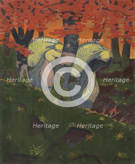 Bag Carriers, 1892-1893. Creator: Sérusier, Paul (1864-1927).