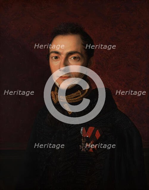 George Graf Apponyi, 1827. Creator: Ferdinand Georg Waldmuller.