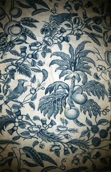 Panel (Furnishing Fabric), Middlesex, c. 1780. Creator: Bromley Hall.