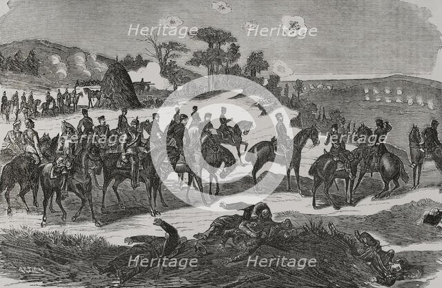 Franco-Prussian War (1870-1871): Second Battle of Orléans (3-4 December 1870), 1871. Creator: Artigas.