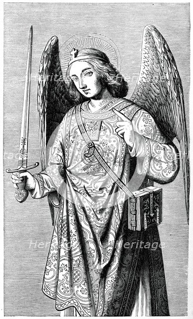 Archangel St Michael, (1870). Artist: Unknown