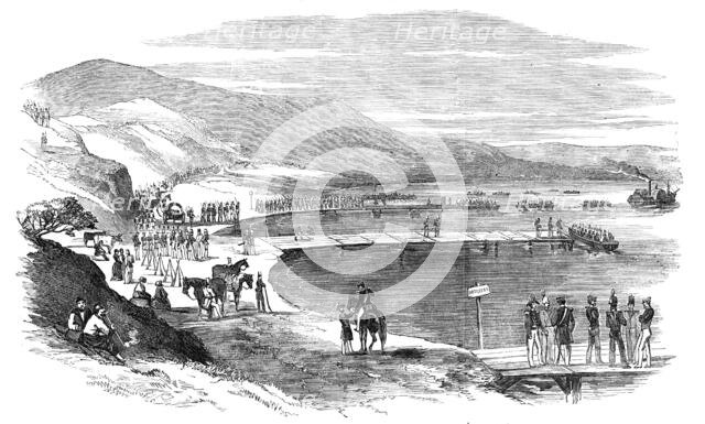 Embarkation of British Troops (Light Division), at Varna, for the Crimea, 1854. Creator: Unknown.