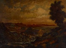 Italian Landscape, 1854. Creator: Abel Nichols.