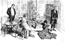 "22a, Curzon Street," the new play at the Garrick Theatre, 1898. Creator: Carl Hentschel.